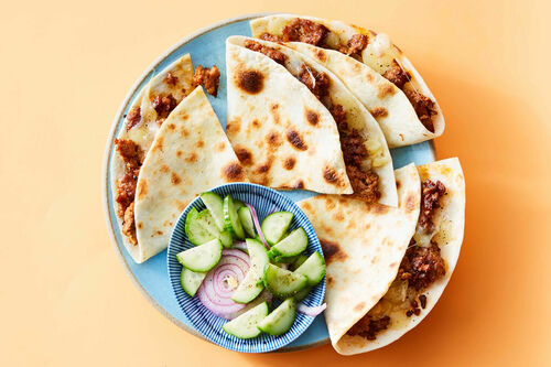 Pork Quesadillas