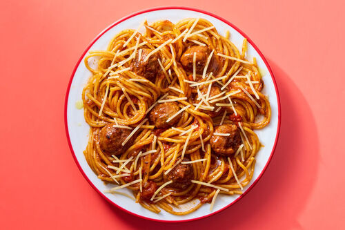 Classic Spaghetti & Meatballs