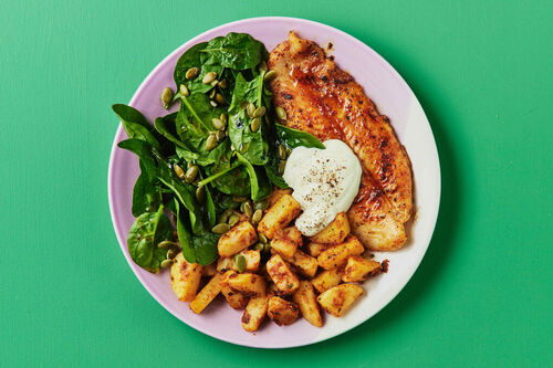 Calorie-Conscious Pan-Fried Basa Fish