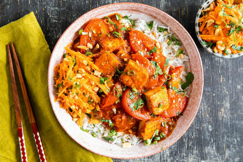 Vietnamesischer Tofu-Tomaten-Topf