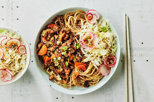 Japanese Plant-Based Mince Stir-Fry