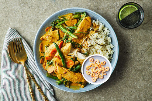Spicy and Creamy Prawn Curry