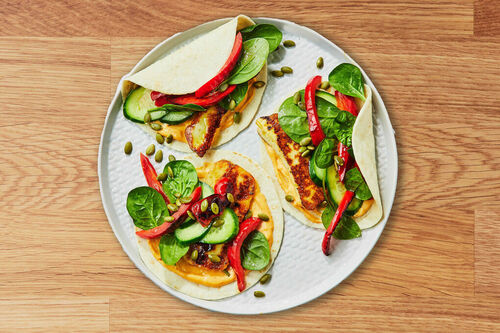 Smoky Haloumi Tacos