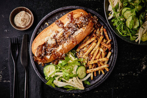 Ultimate Truffle Beef Meatball Subs