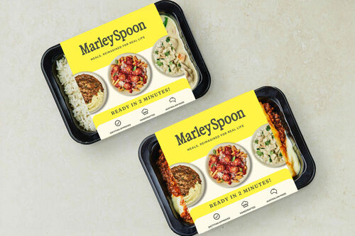 Green Chicken Curry + Beef Lasagne