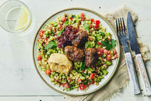 Carb-Conscious Lamb Koftas