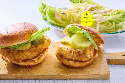 Express Recipe! Crispy Chicken Sandwich