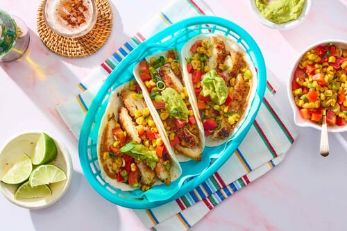 Crispy Chicken Tacos