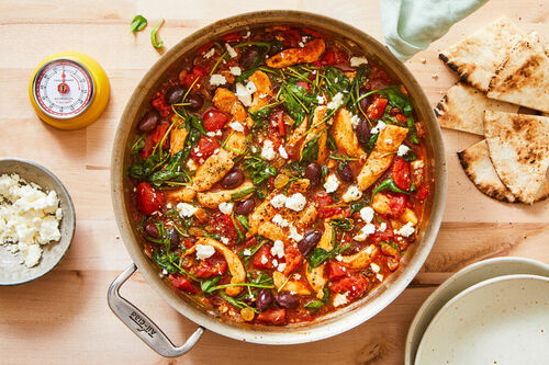 Mediterranean Chicken Skillet