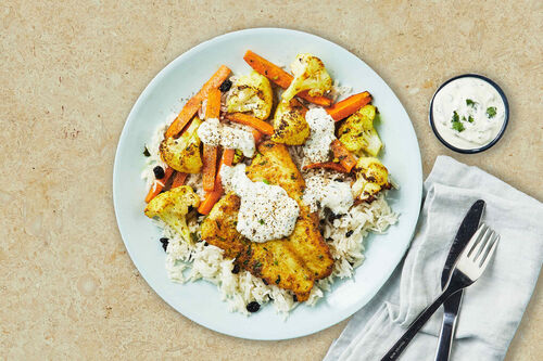 Indian-Style Basa Fish Pilaf