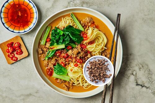 Easy  Spicy Beef Mince Dan Dan Noodles