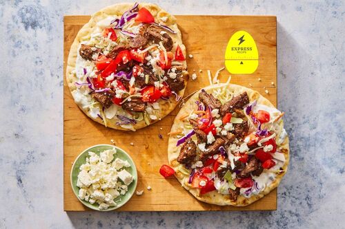 Express Recipe! Gyros with Readymade Chicken