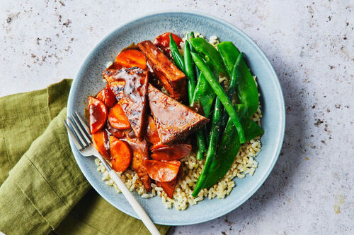 Nutritious Chinese Spiced Garlic Tofu