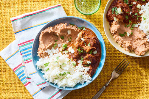 New Mexican Red Chili with Pulled Pork