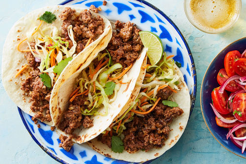 Grass-Fed Beef Tacos