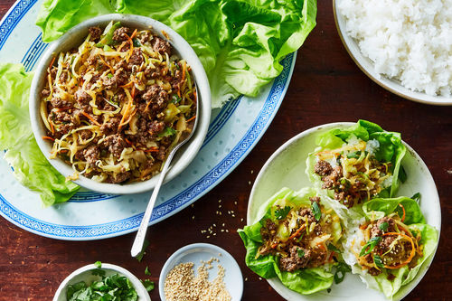 Beef Egg Roll Stir-Fry