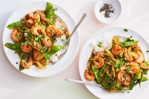 Thai Red Curry Shrimp