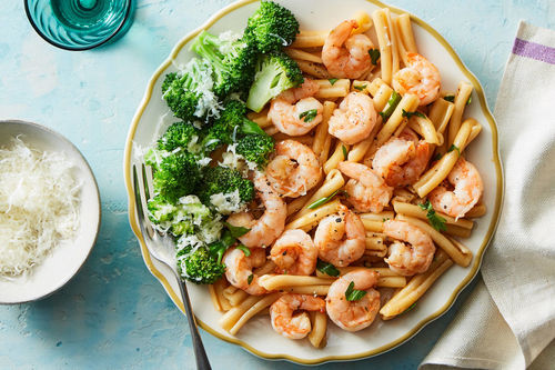 Lemon & Herb Pan-Seared Shrimp