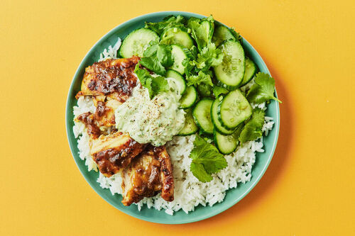 Mango Tango Chicken Thigh and Rice