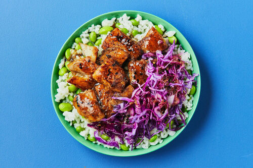 Chinese Barbecue Basa Rice Bowl