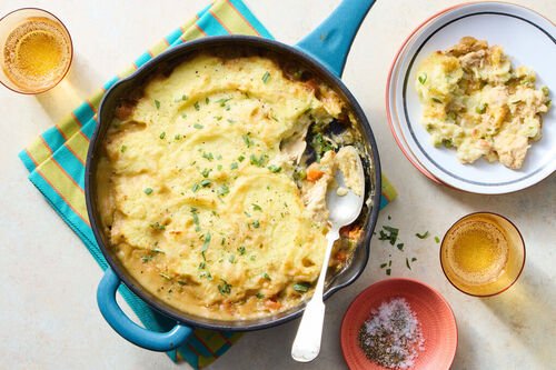 Chicken Pot Parmentier with Readymade Chicken