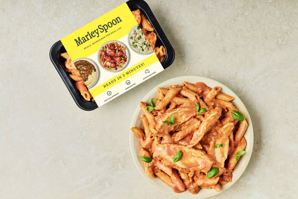 Creamy Chicken and Tomato Penne