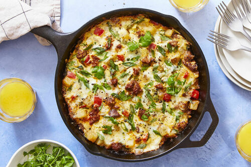 Sausage & Potato Breakfast Bake