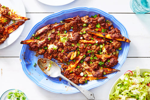 Grass-Fed Beef Chili Cheese Fries