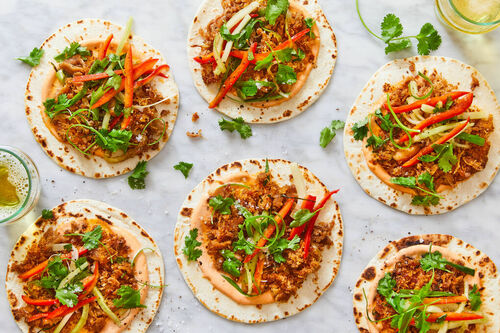 Food Truck Caramel Pulled Pork Tacos