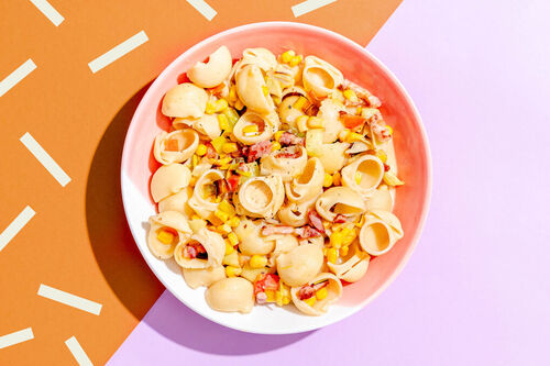 Conchiglie alla Carbonara