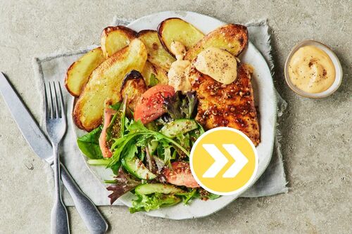 Double the Chicken and Crispy Potatoes