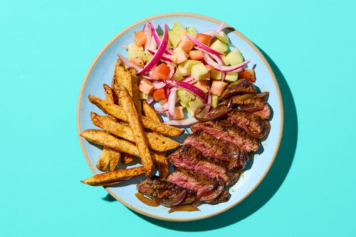 Greek-Inspired Spiced Steak