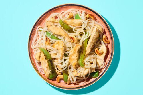 Cashew Chicken Noodle Stir-Fry