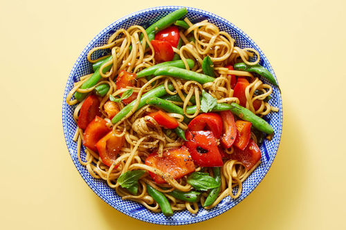 Ginger-Soy Udon Noodles