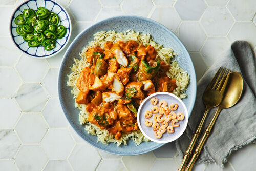 Easy Creamy Coconut Prawn Curry