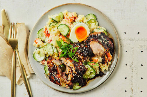 Soy-Glazed Chicken Thighs