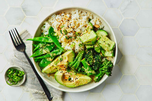 Plant-Powered Rice Bowl
