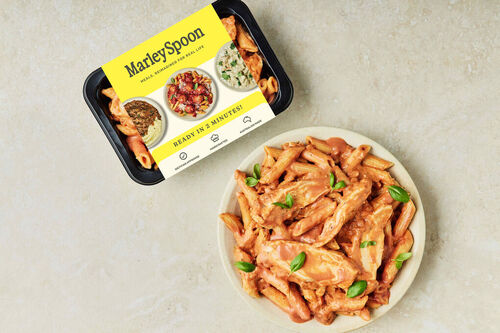 Creamy Chicken and Tomato Penne