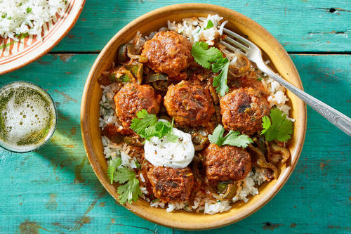 Mexican-Inspired Impossible "Meatballs"