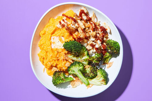 Easy Clean Up! BBQ Chicken Bowl