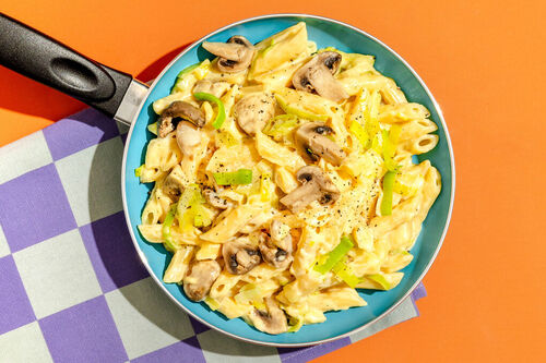 Luxuriöse Käsepasta mit Trüffelöl