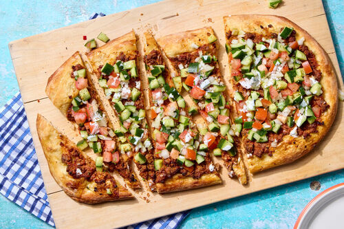 Beef Lahmajun (Armenian Flatbread)