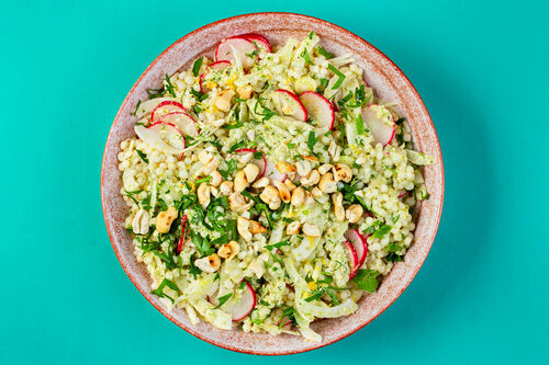 Knackiger Perlencouscous-Fenchel-Salat