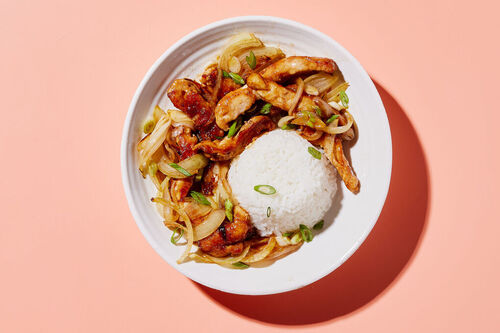 Chicken Shogayaki Bowls