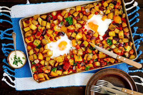 Shakshuka Spaanse stijl