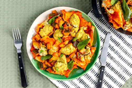 Hartige lasagne uit de pan