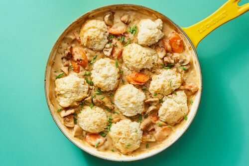 Easy Clean Up! Creamy Mushroom Pot Pie