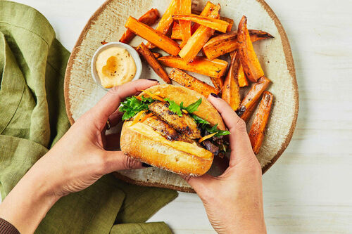 Tex-Mex Chicken Burger