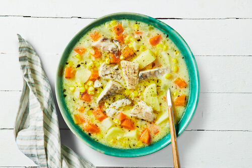 Rustic Barramundi Chowder