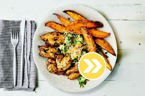 Nutritious Caribbean Chicken and Goat Cheese